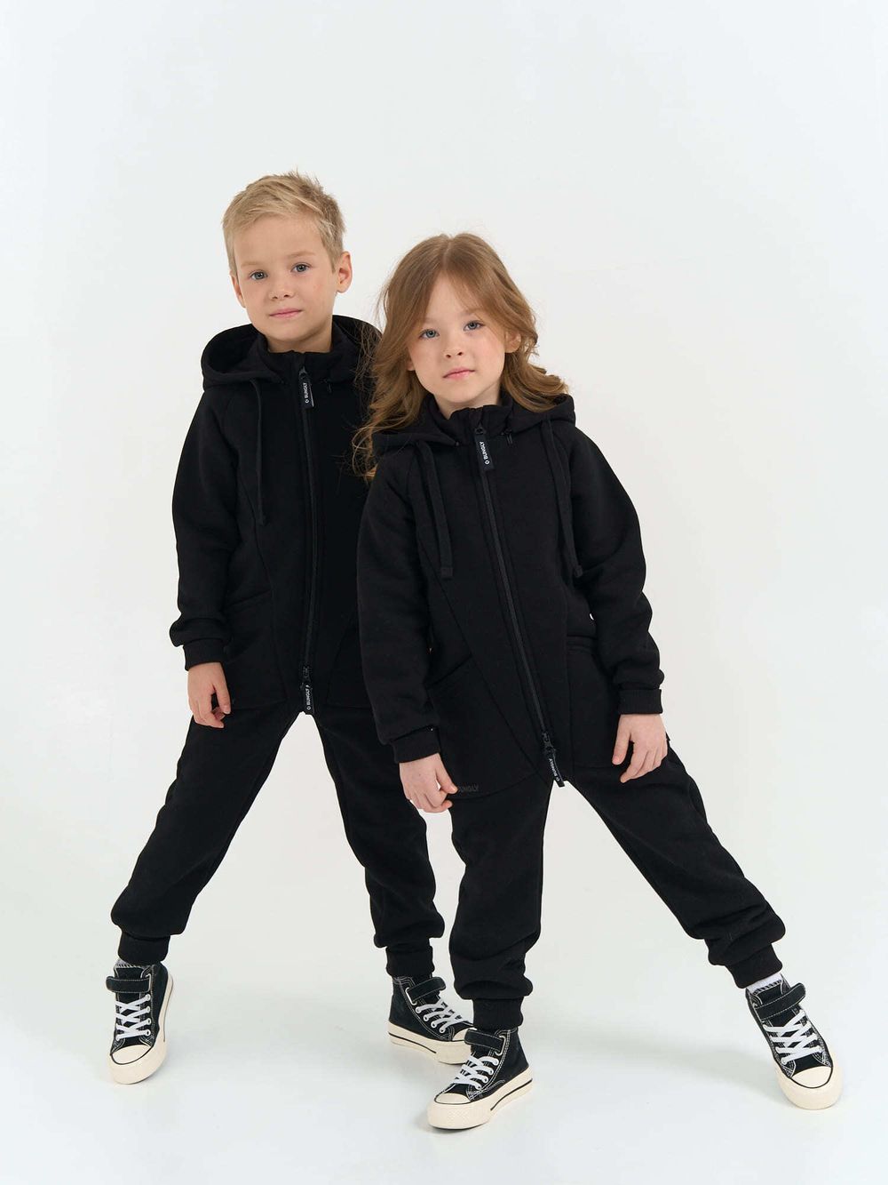 Комбинезон-трансформер с клапаном "Уголь" утепленный