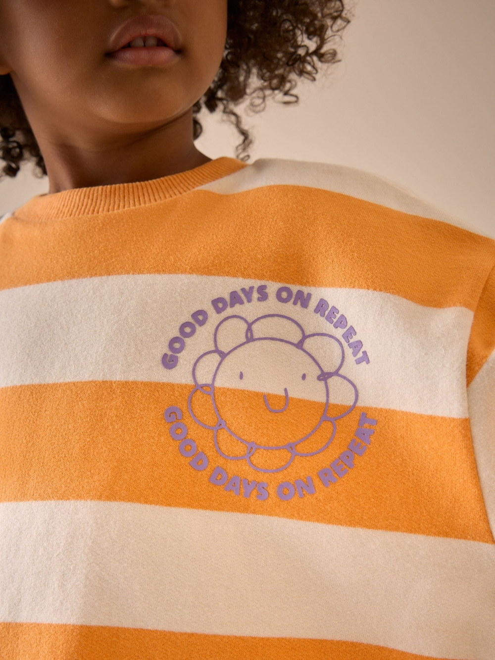 Толстовка и легинсы в комплекте для девочки Next E54-949, Сиреневый, Белый, Оранжевый