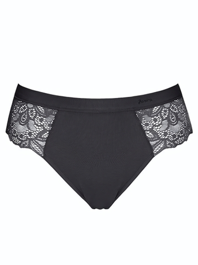 Трусики-слипы с кружевом Belle-Cotton (Размер: M) (Цвет: телесный)