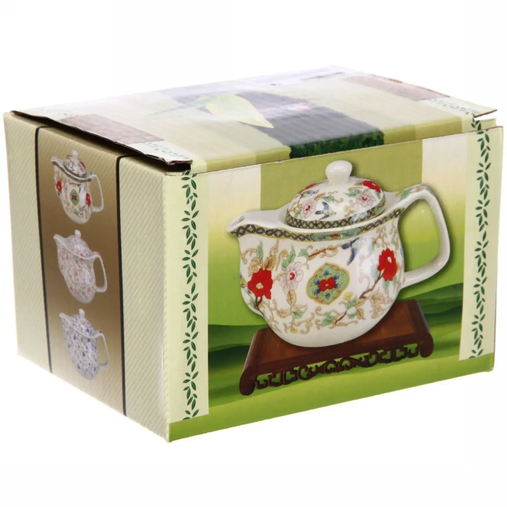 Чайник заварочный керамический 350мл с ситом «Девушки в саду»