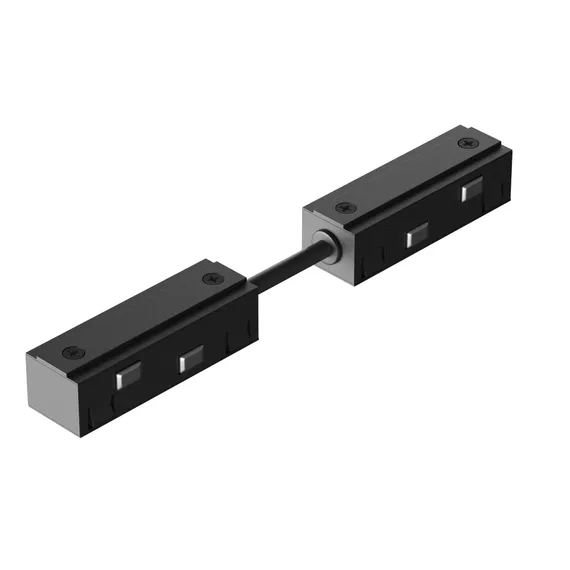 Коннектор питания прямой гибкий 5см Exility черный Technical tra034cpc-42b-5-1
