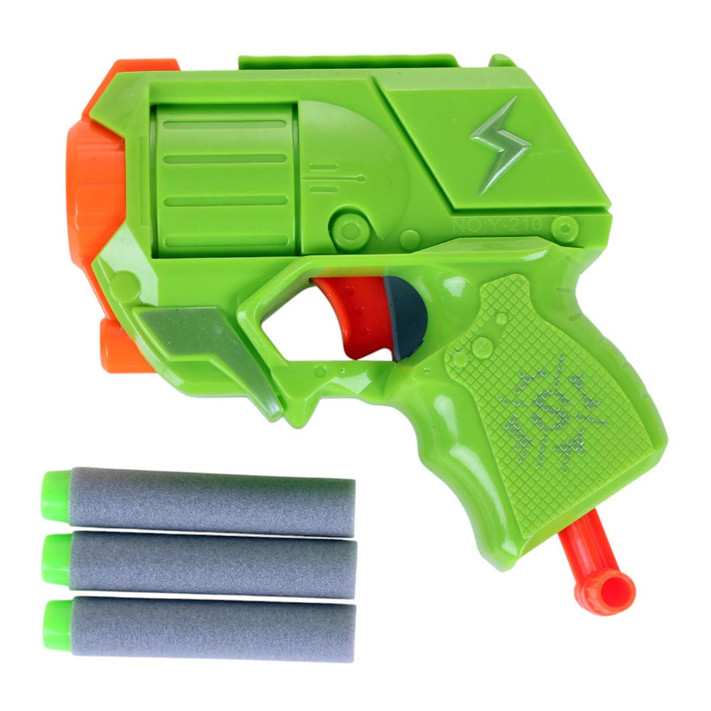 Пистолет с мягк.пулями, коробка YL-276