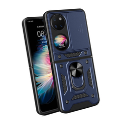 Чехол с кольцом Bumper Case для Huawei P50 Pocket