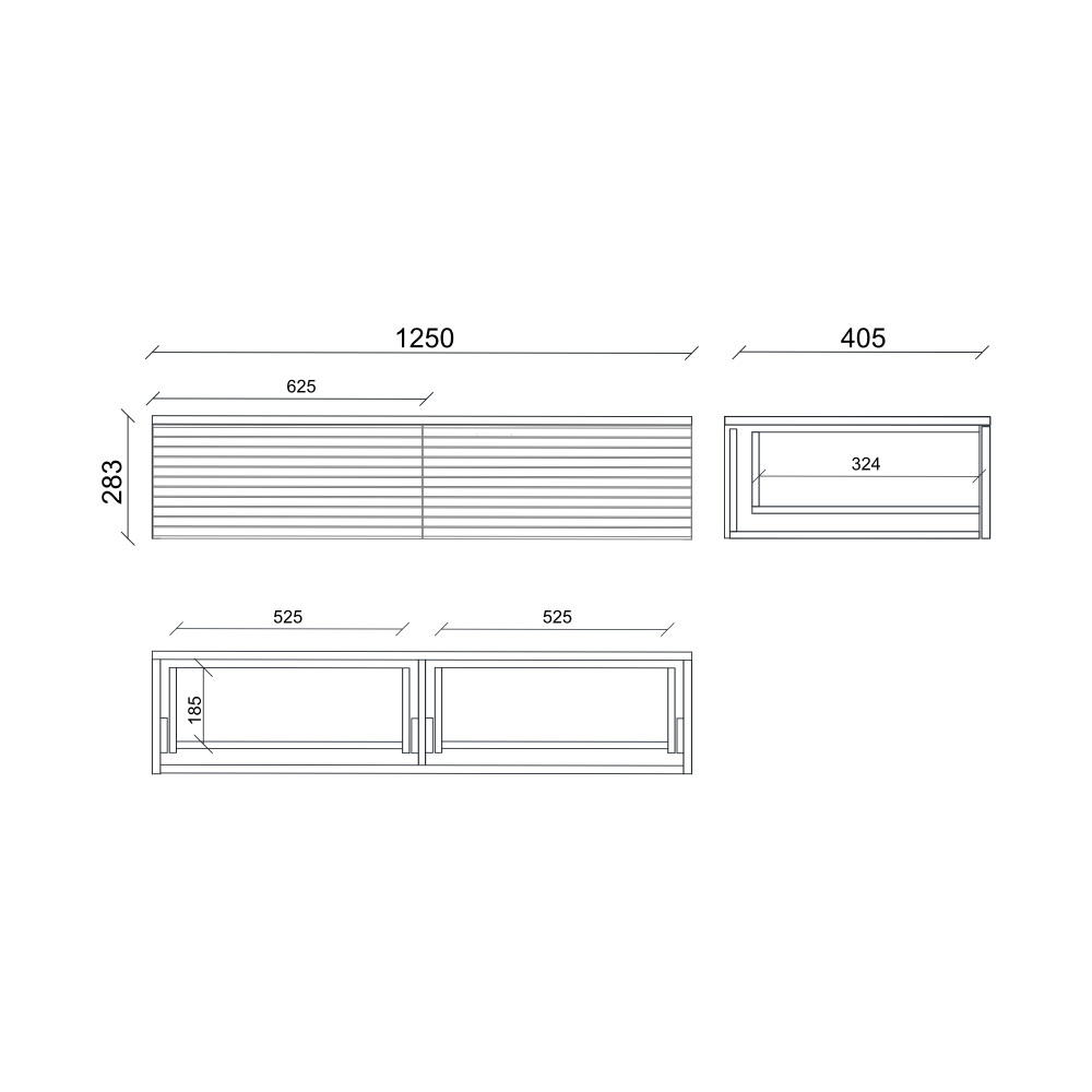 Консоль подвесная CODE HR149