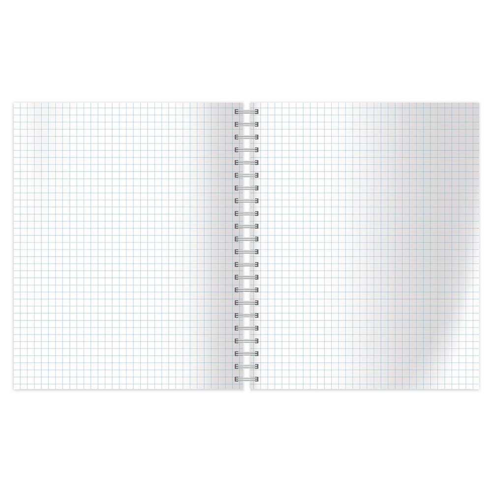 Тетрадь 96л., А5, клетка на гребне BG "Неон", эконом