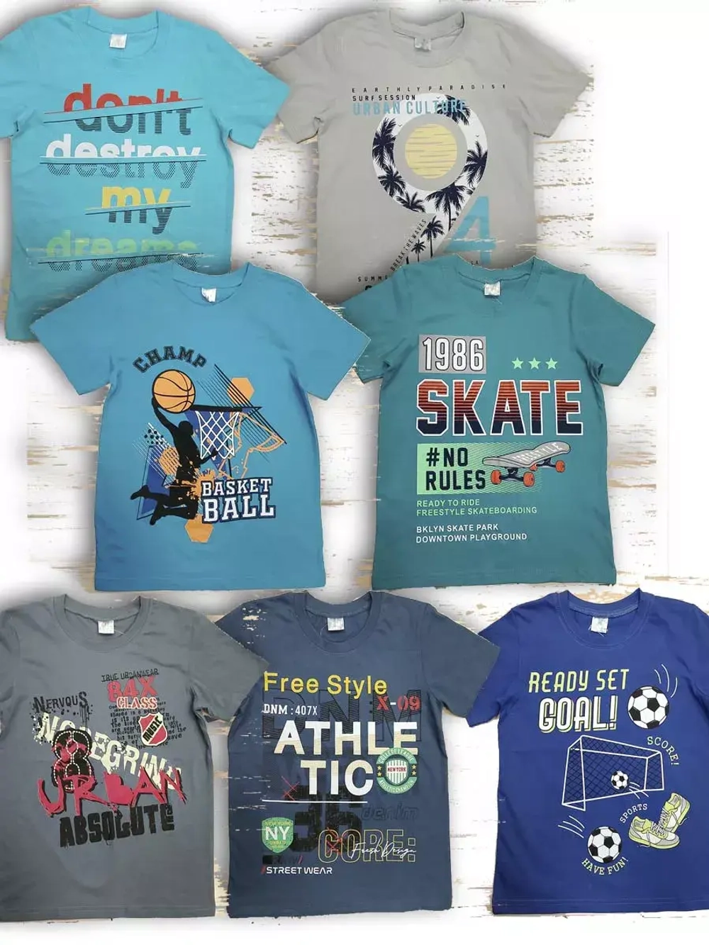 Футболка для мальчика.Набор 7 шт