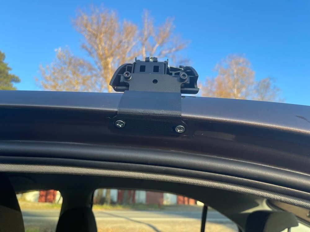 Багажник на рейлинги для Volkswagen Polo Лифтбэк 2020-наст.время M41-14001B ,черный