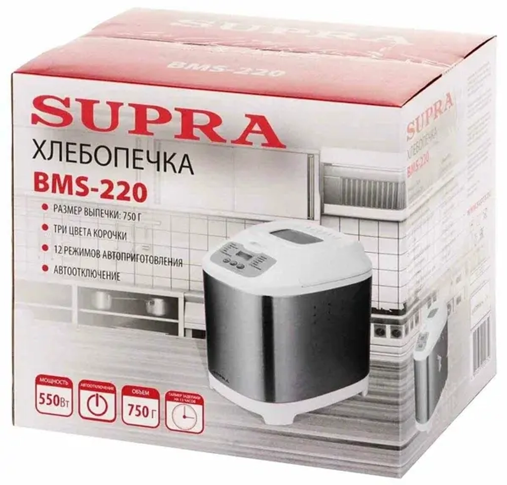 Хлебопечь Supra BMS-220 (h)