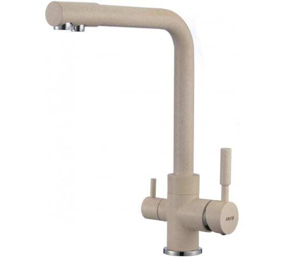 Смеситель для кухонной мойки с фильтром питьевой воды Savol S-L1801S