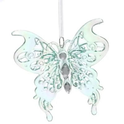 Подвеска «Волшебная бабочка» 10*11 см, Зелёный
