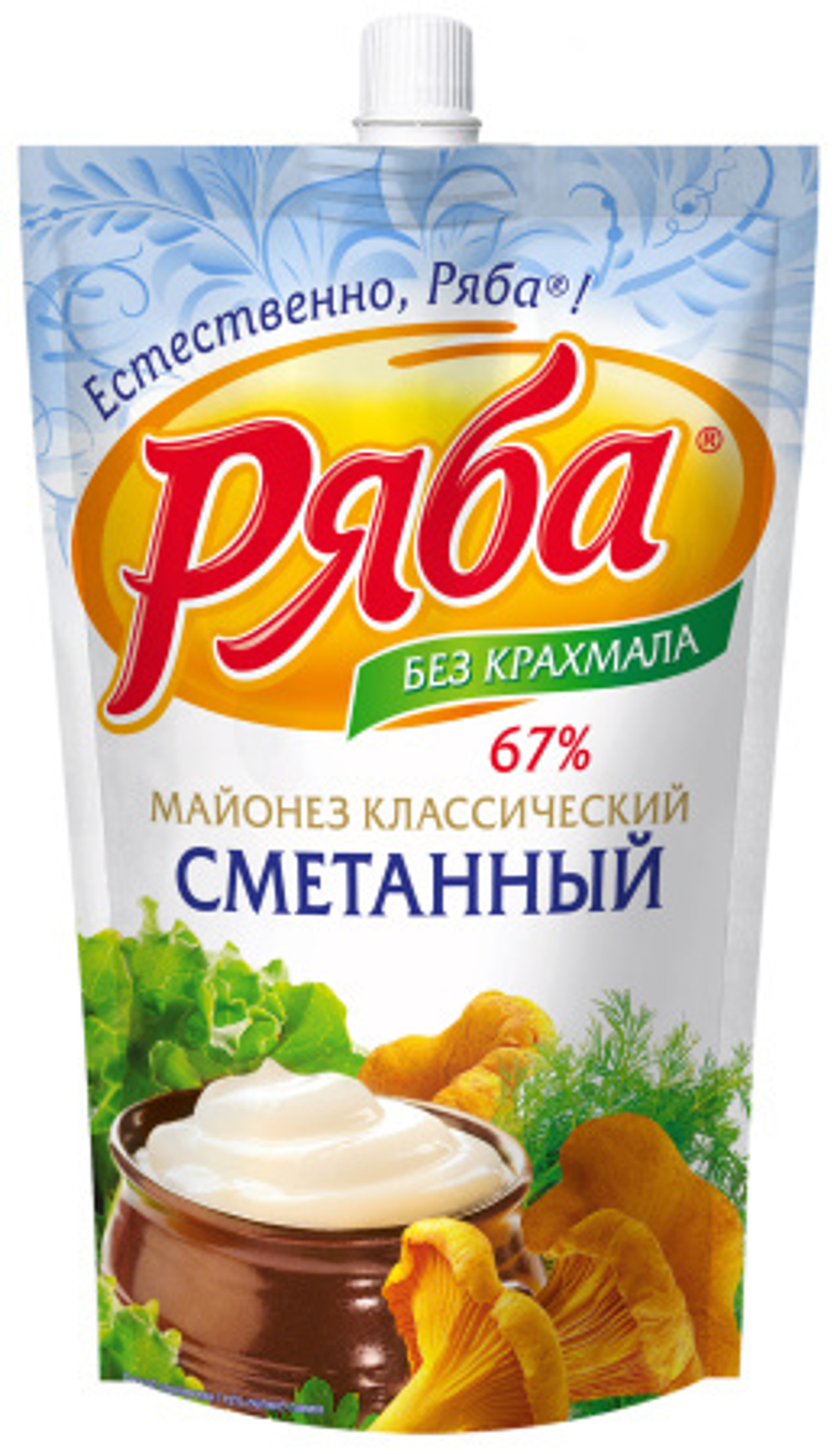 Майонез Сметанный Класический 67% Ряба 350г