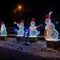 Световой Снеговик "Музыкант"