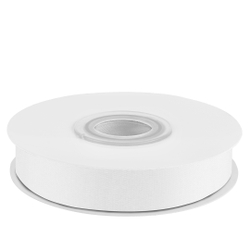 Лента атласная (1,2 см*22,85 м) Белый, 1 шт.