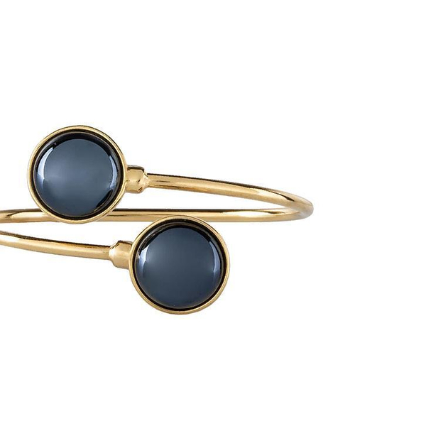 Браслет Possebon Pearl Black Agate C1366.4 BW/G