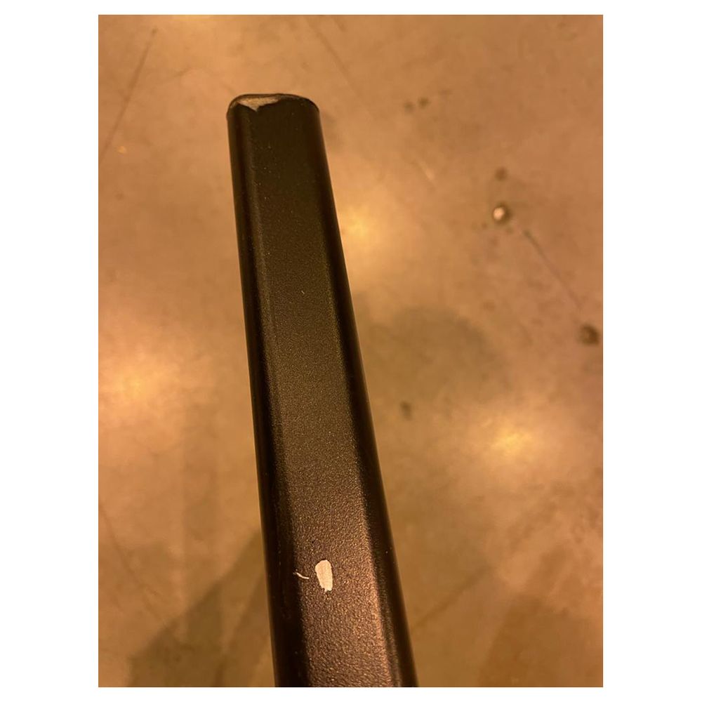 УЦЕНКА-Стул Helmi HL-F01 "Изо", каркас черный, обивка кожзам черный