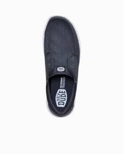 Топ-сайдеры Hey Dude Wally Cru Stretch Canvas