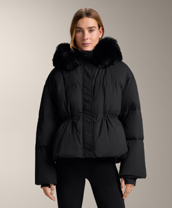 Oysho Короткий пуховик с наполнителем из 100%-го пуха, черный