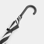 Зонтик- трость DISCO & DANCE Чёрный/Красный