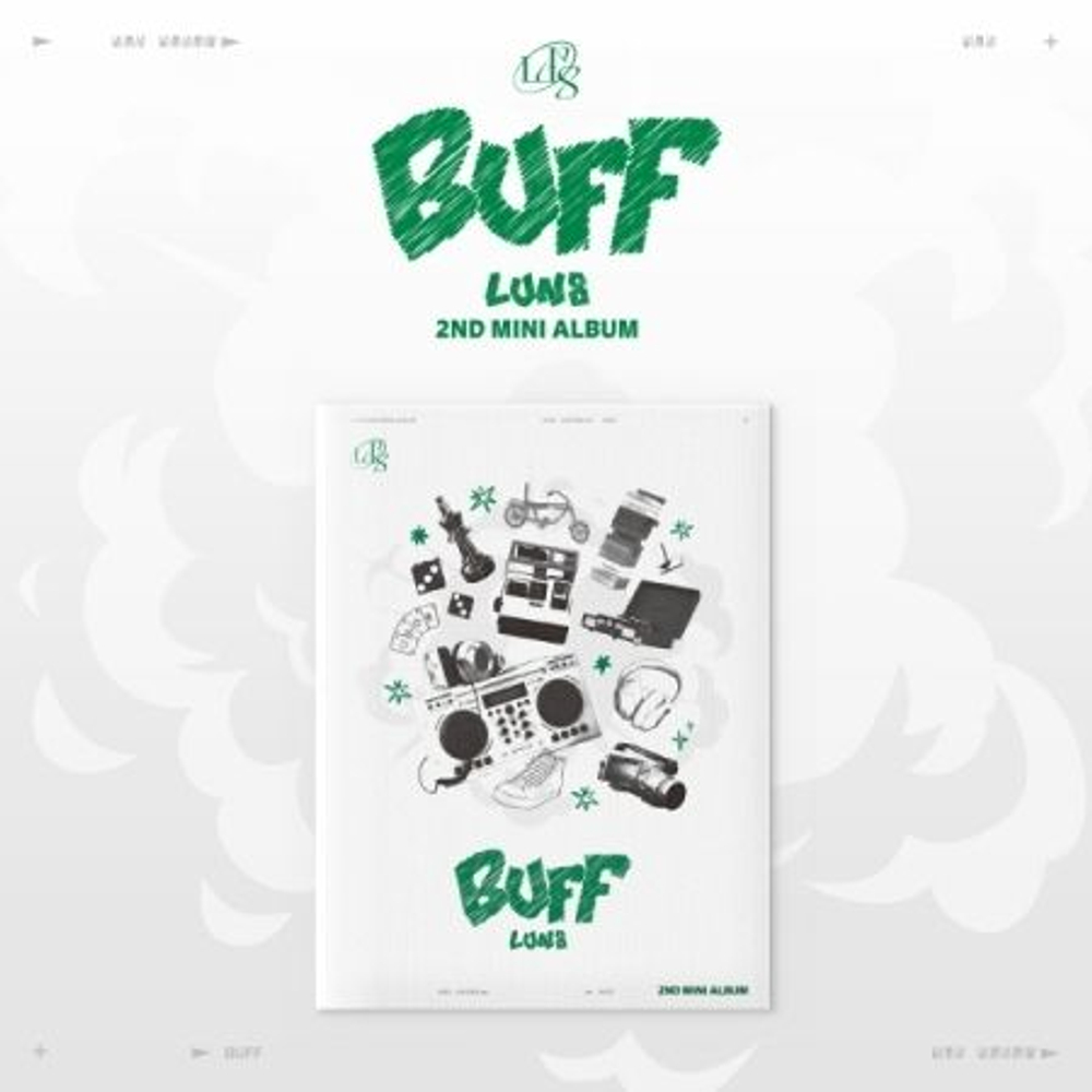 Альбом LUN8 - BUFF 2nd Mini Album 2 Version SET