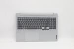 Верхняя панель с клавиатурой (топкейс) для ноутбука Lenovo ideapad 5 Pro-16ACH6 82L5 раскладка - русская, с подсветкой, черный (5CB1C74955), оригинал