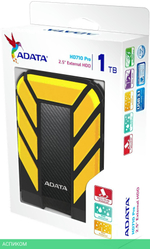 Внешний накопитель A-Data HD710 Pro 2TB желтый (AHD710P-2TU31-CYL)