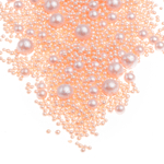 Шарики шоколадный кранч с блеском Пудровые 50 гр