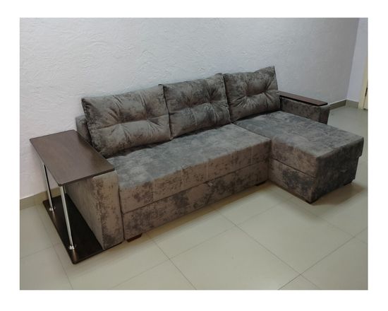 Диван угловой КОМФОРТ с оттоманкой