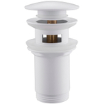 Донный клапан Abber AF0009W click-clack Белый