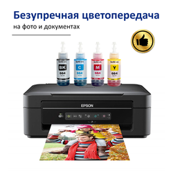 Чернила краска для принтера EPSON 664 набор 2х100 черный