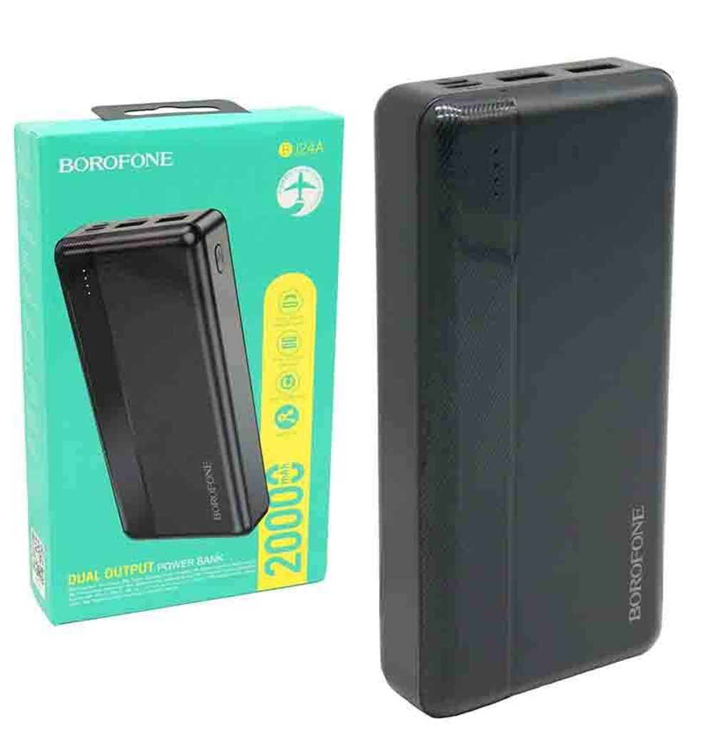 Портативный аккумулятор BOROFONE BJ24A 20000 mAh (черный)