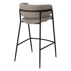 Стул барный Helning, мягкий шенилл, капучино