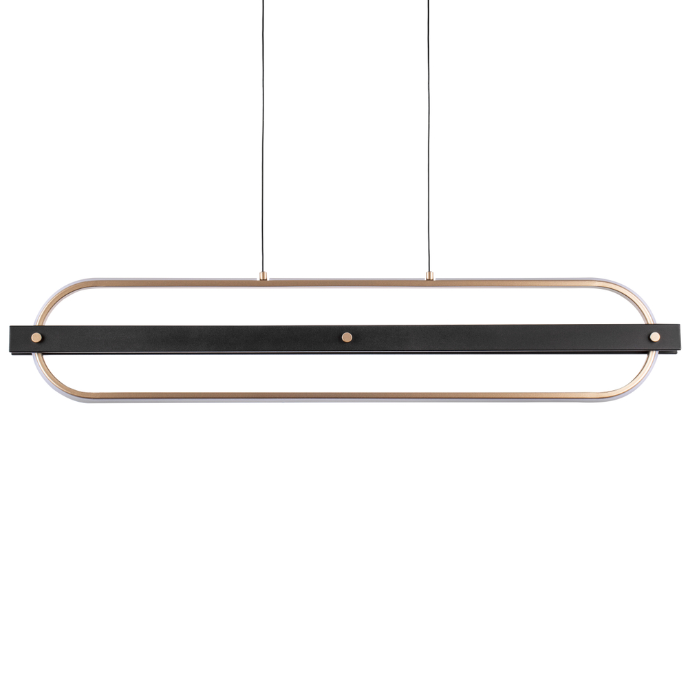 723347 Люстра LODI LED 36W 3240LM ЧЕРНЫЙ 3000K