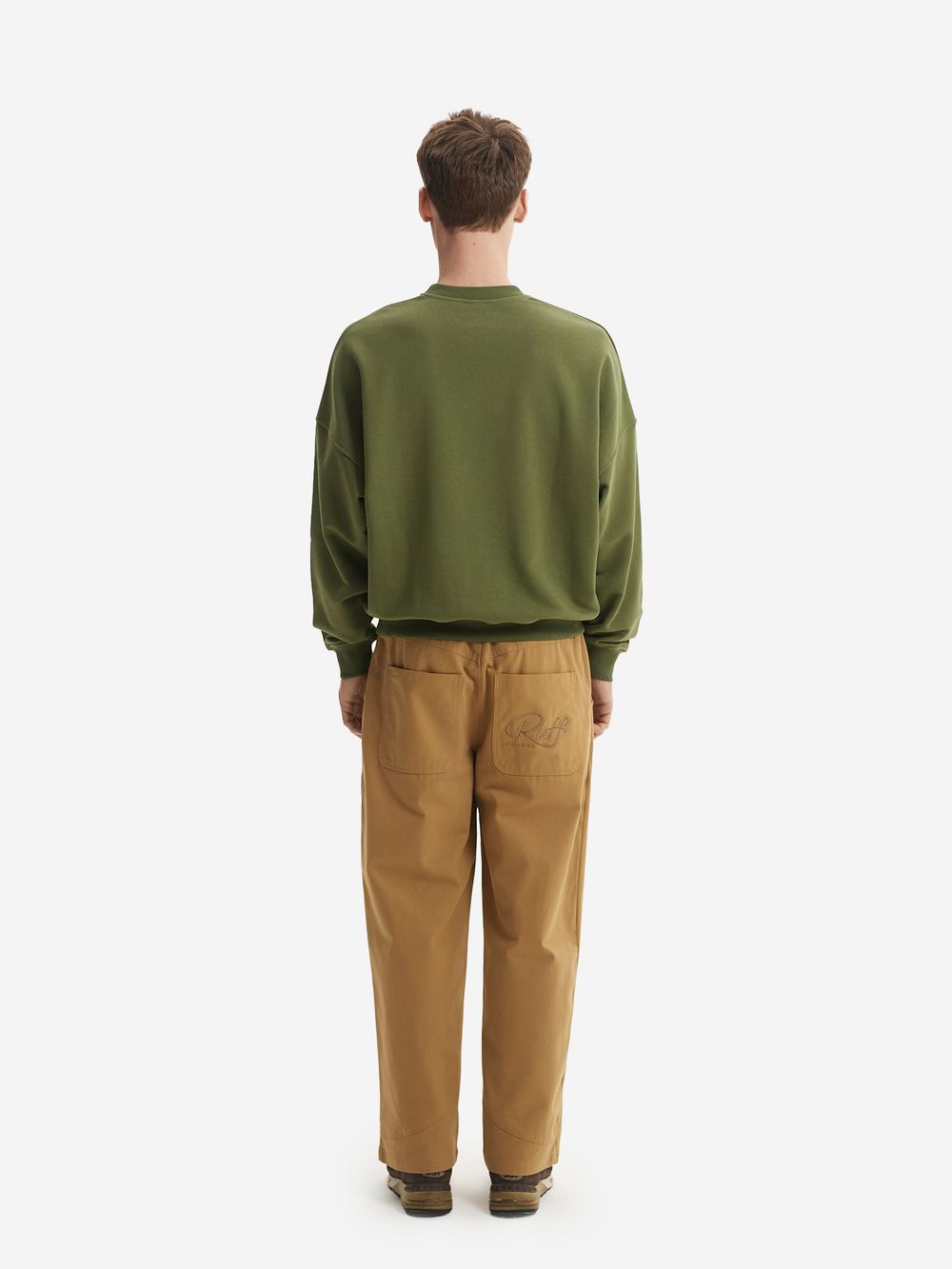 Толстовка Ruff Global Oversized хаки