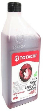 Антифриз красный TOTACHI SUPER LONG LIFE COOLANT Red -40C 1л