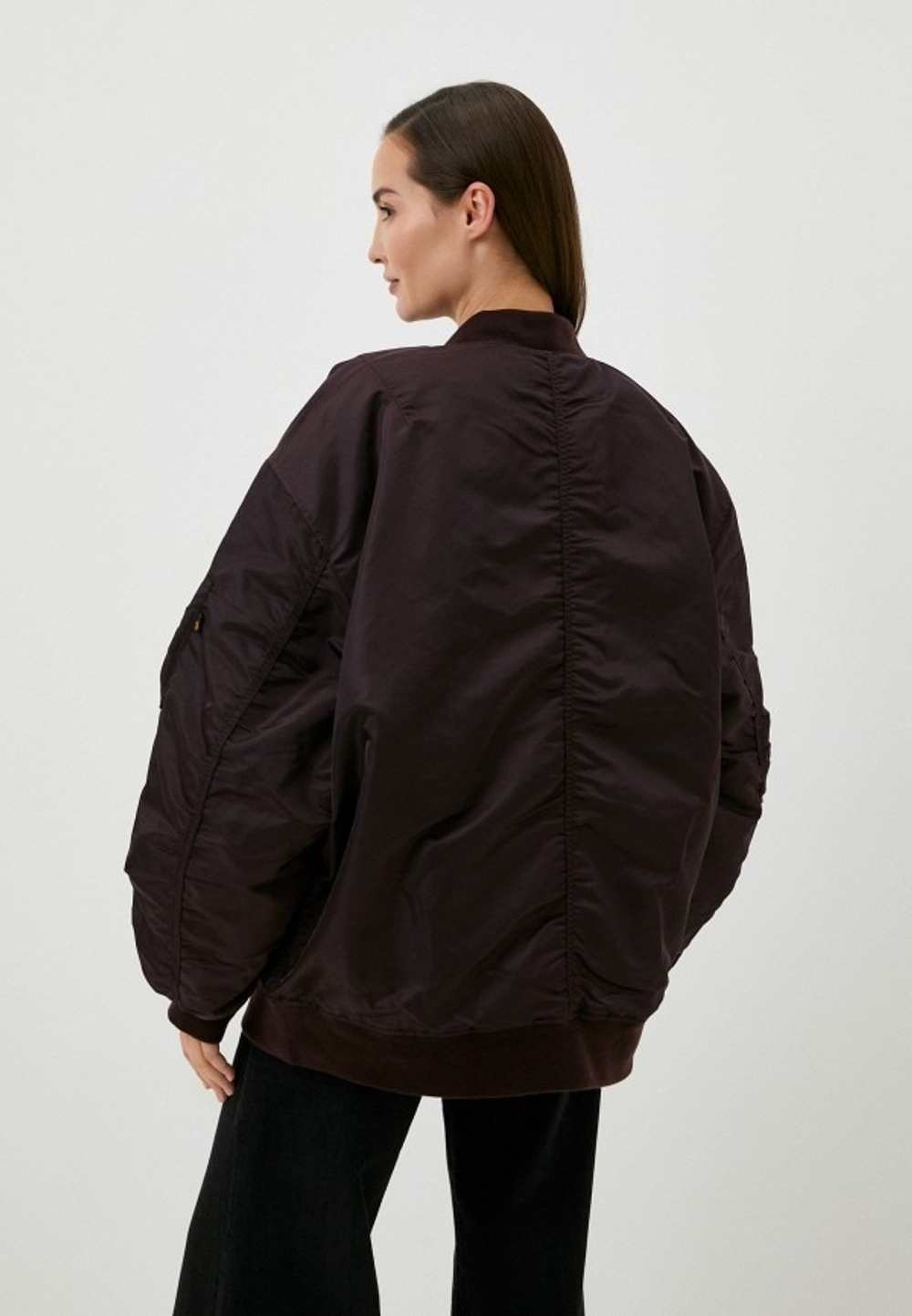 Куртка утепленная женская ALPHA INDUSTRIES OVERSIZED MA-1 MOD FLIGHT JACKET W