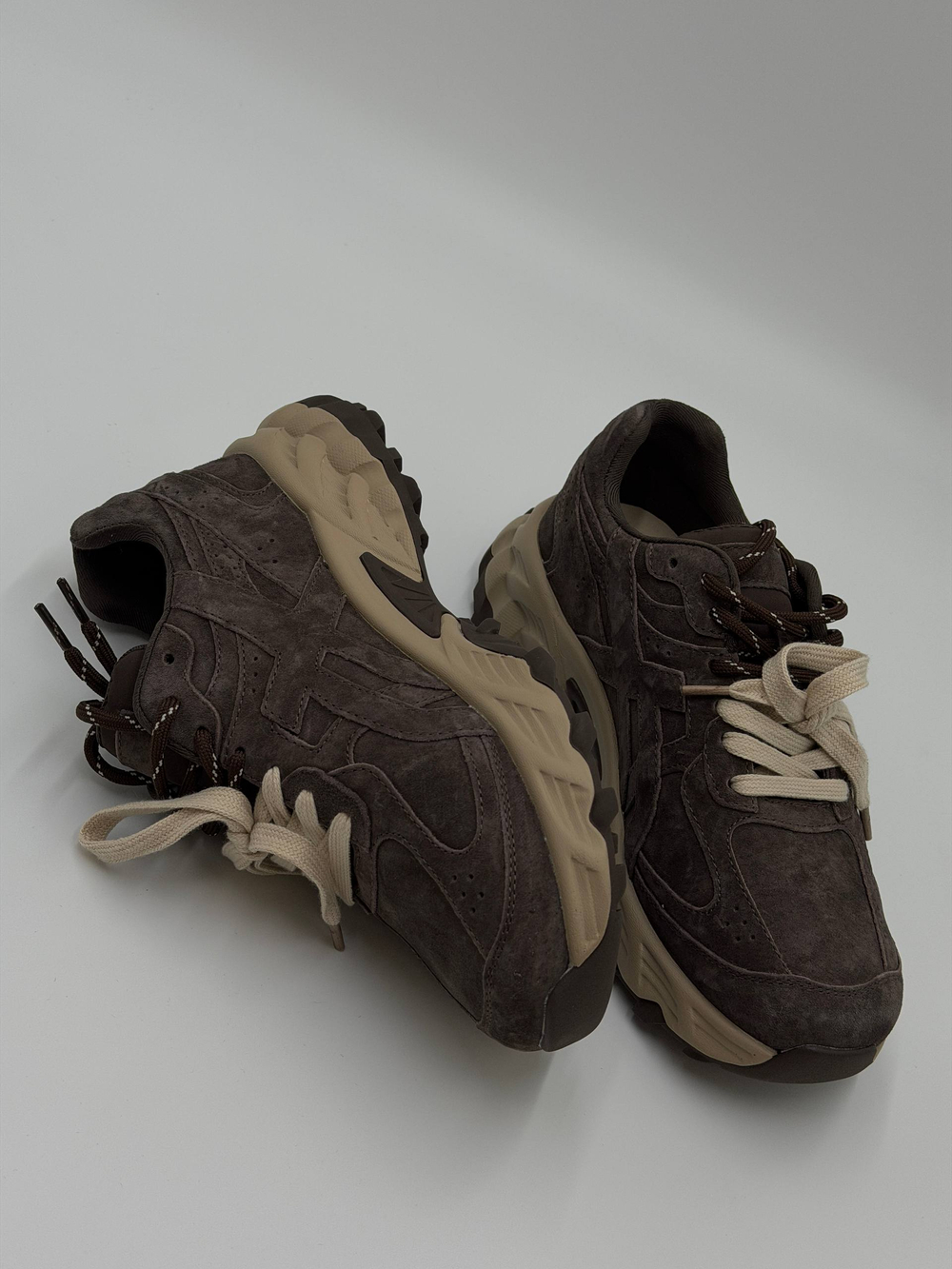 Кроссовки женские натуральная кожа арт. 20-4 "коричневый"