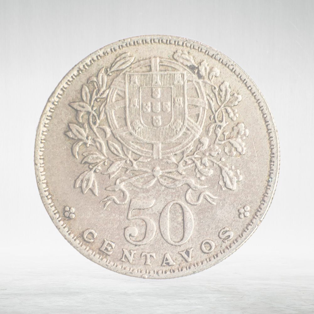 Portugal, 50 Centavos, 1966, VF