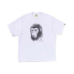 A Bathing Ape Bathing Ape Pixel Comic Ape Head Футболка белый