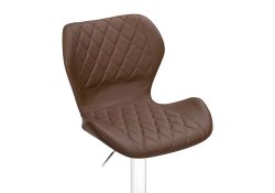 Барный стул Porch brown / chrome
