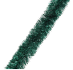 Мишура 2м 9см "Волшебные искры" Изумруд (Серпантин)