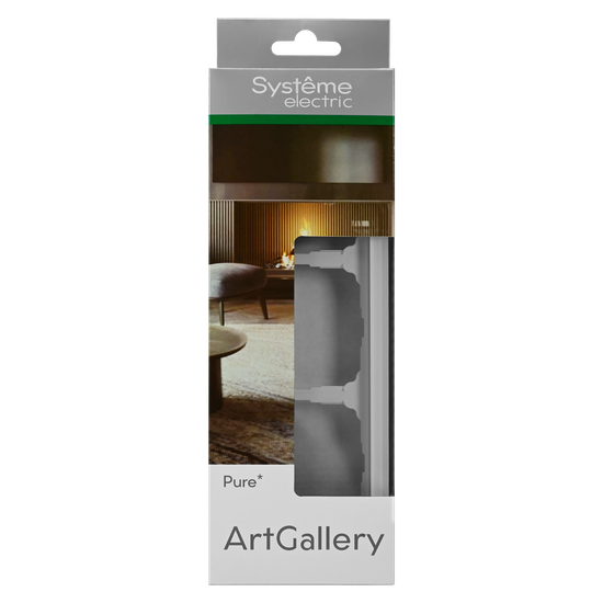 Рамка 3-м ArtGallery Pure органич. стекло бел. SE GAL320103