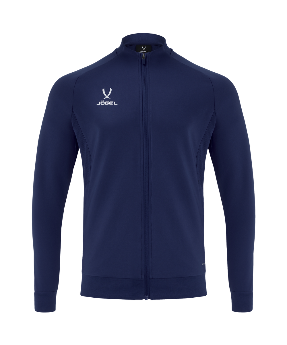 Джемпер тренировочный на молнии JÖGEL PREMIER PerFormDRY Training FZ Jacket, темно-синий