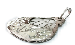 Подвеска ювелирная из серебра с эмалью