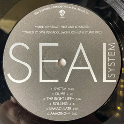 Винтажная виниловая пластинка LP Seal System (USA 2007)