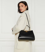 Кожаная сумка-трапеция Eleanor TORY BURCH - черный(137312)