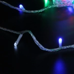 Гирлянда для дома «Мерцание Premium» 9,5 м 100 ламп LED прозр провод,1 реж.,IP-40, Мультицвет (возможность соединения)