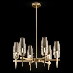 Люстра на штанге Maytoni Lita H002PL-06G