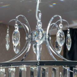 Citilux Инга CL335181 Люстра подвесная хрустальная Хром