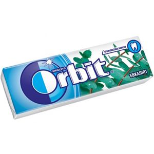 ЖЕВАТЕЛЬНАЯ РЕЗИНКА ORBIT ЭВКАЛИПТ 13,6ГР