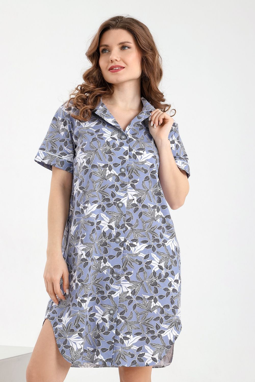 Халат Ирис-4 Виотекс ИНДИГО